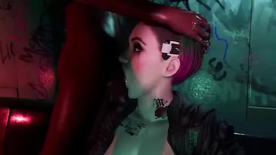 Assassinator Black - Cyberpunk 2077 Hentai Porn Gameplay