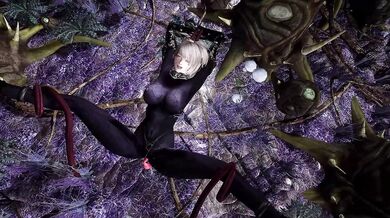 The hentai PORN adventure of a young girl who was taken by an alien being and deflowered in the most savage way possible