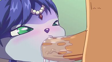 Krystals x-rated face fucking loop, with Fox