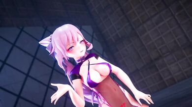 Sexy Keqin erotic dance in the club