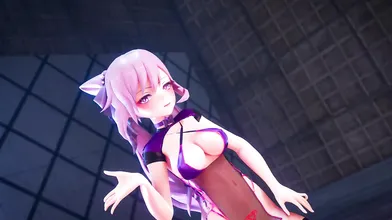 Sexy Keqin erotic dance in the club