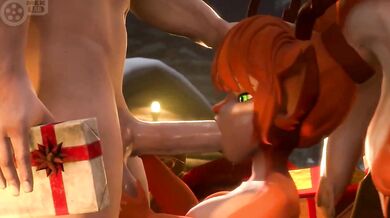 Watch these slutty yordles have insane sex in a hot tub!