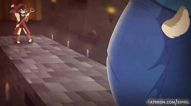 Two naughty kittens in a fierce battle for dominance, starring [Eipril]