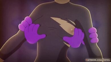 Two naughty kittens in a fierce battle for dominance, starring [Eipril]