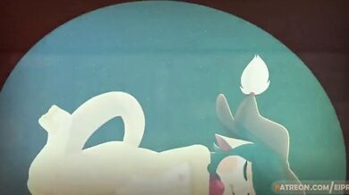 Two naughty kittens in a fierce battle for dominance, starring [Eipril]