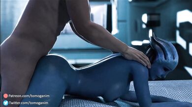The Unsexy Adventures of Liara as She Flexes Over the Tomoganians